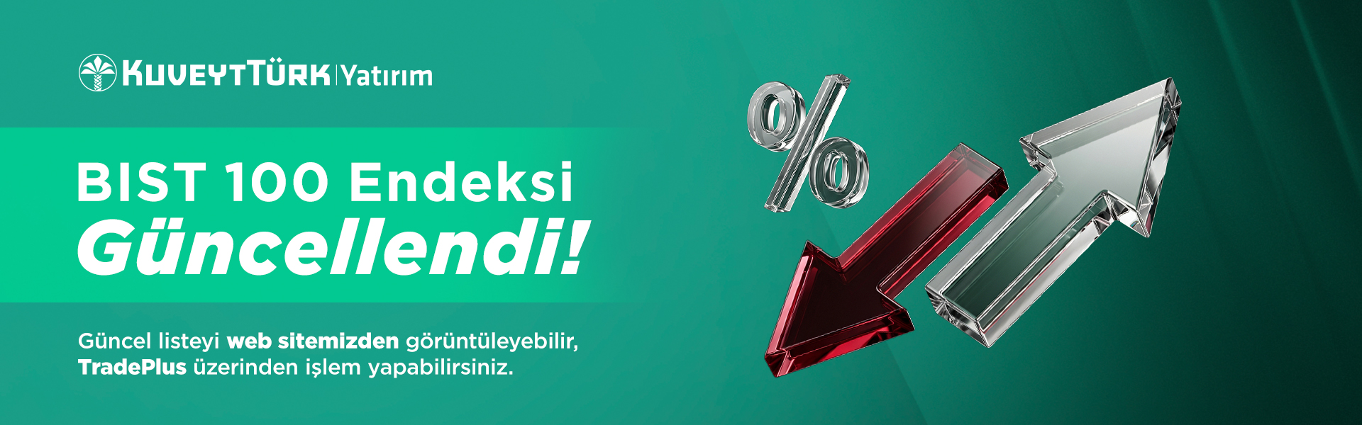 KTY BIST100 Degisiklik Webbanner Güncellendi